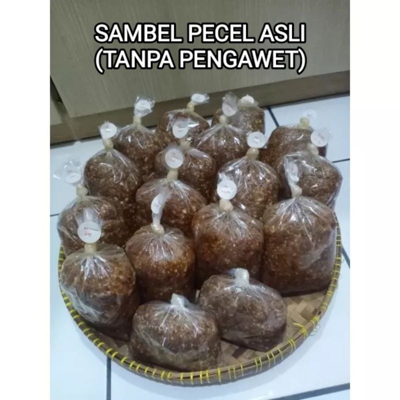 

Bumbu pecel / sambel pecel / sambel kacang / sambal pecel alami