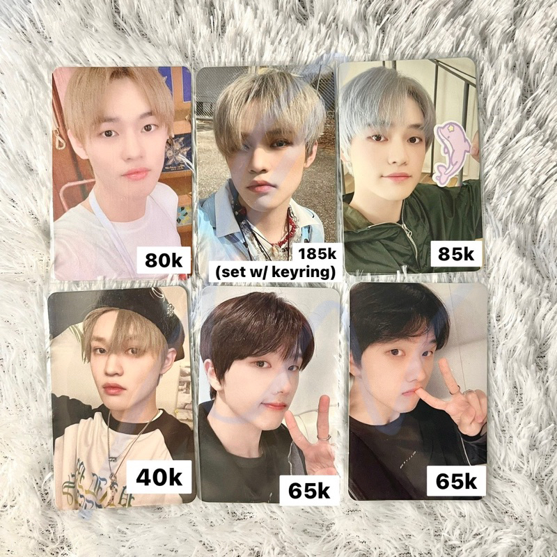 NCT CHENLE JISUNG PHOTOCARD PC ACE KIT WELKIT HOTSA KEYRING HOT SAUCE STICKER SANRIO BEATBOX BB YIZH
