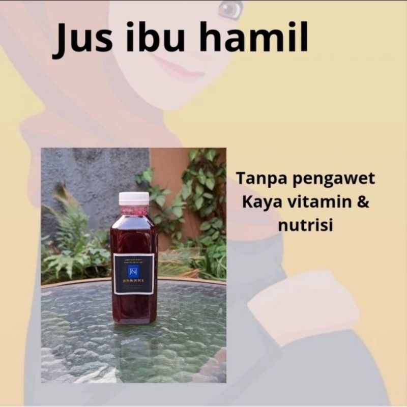 Jus bumil penambah darah / bit beet ibu hamil
