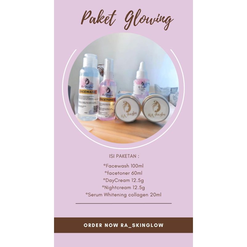 paket glowing ra skinglow