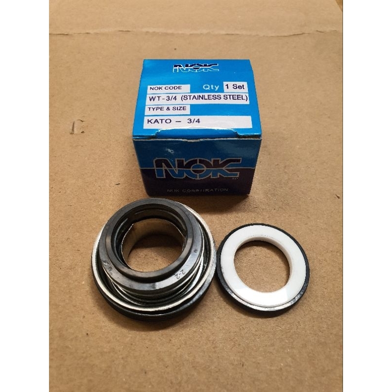 Mechanical Seal Kato Sel Sil 3/4 inci Pompa Air Alkon Honda Robin RRT 2 inci 3 inci