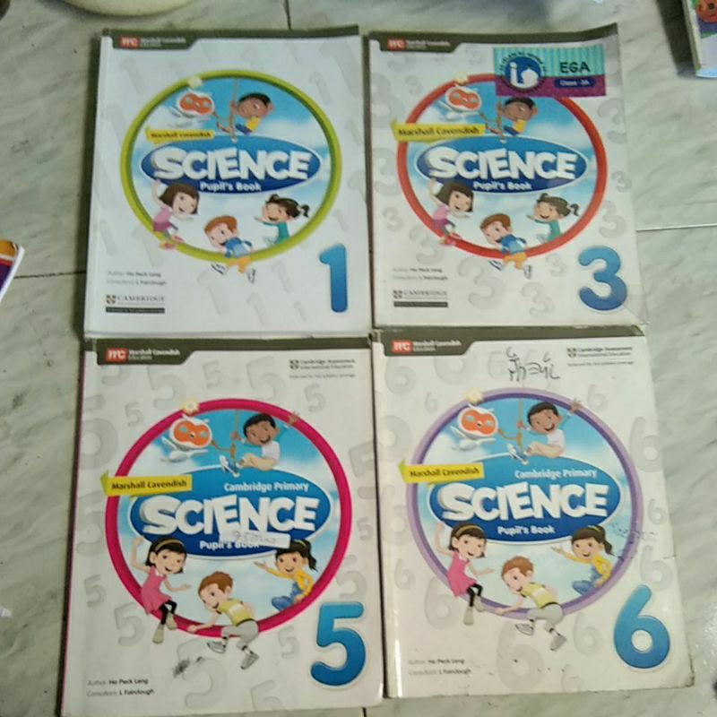 MARSHALL CAVENDISH SCIENCE PUPIL BOOK KELAS 1 2 3 4 5 6