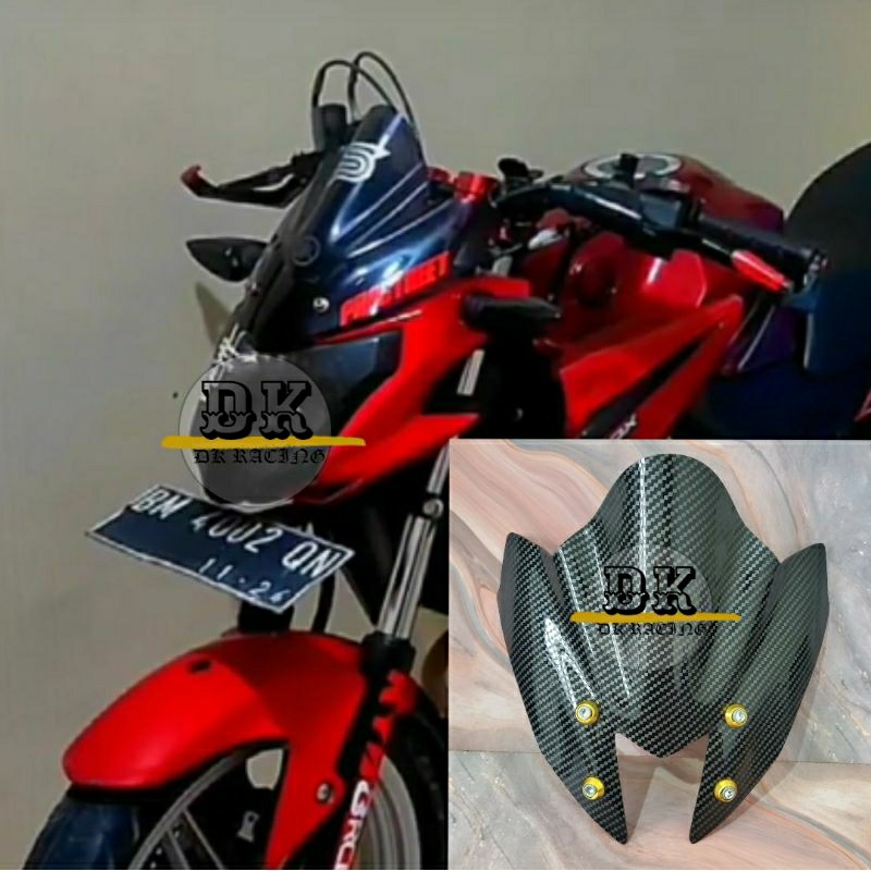 VISOR VIXION NEW ADVANCE 2015 2016 CARBON KARBON WINDSHIELD VIXION NEW CARBON KARBON