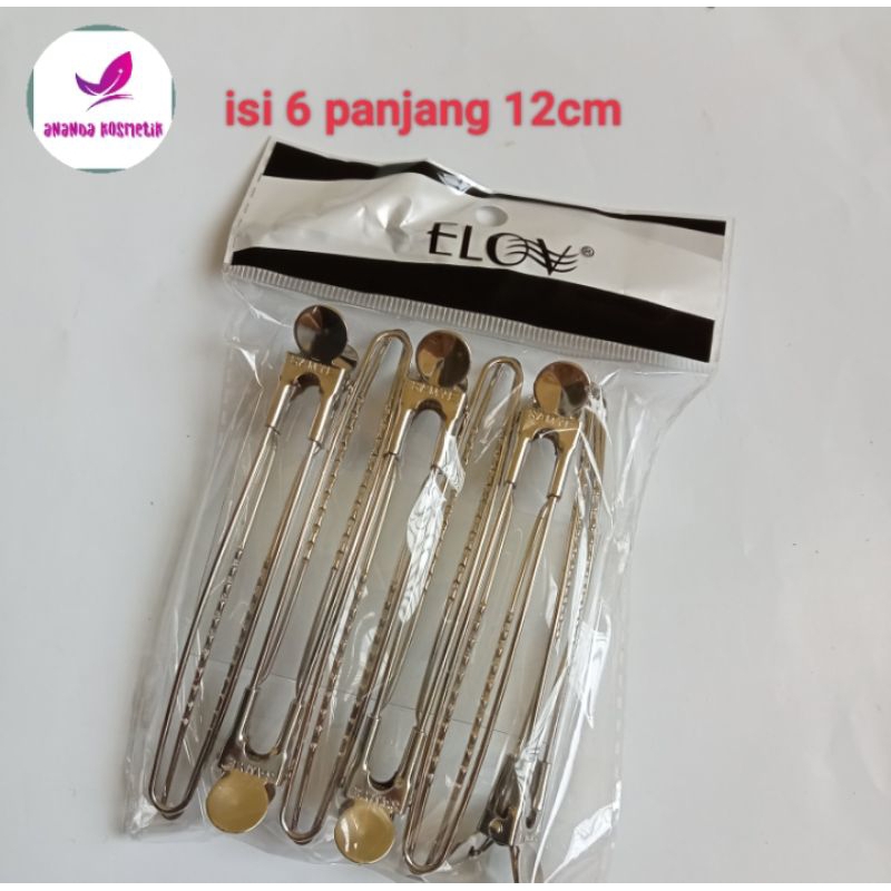 JEPT BEBEK LUBANG JEPIT BUAYA ISI 6