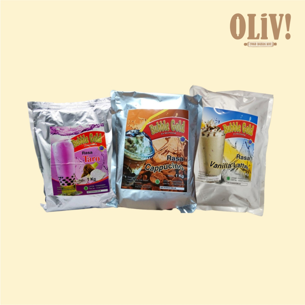 

Bubuk Minuman (Powder Drink) Bubble merk Bubble Gold