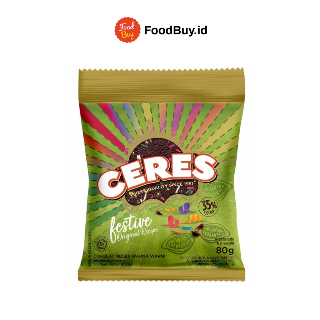 

Meses Ceres Festive Warna Warni 90 gr