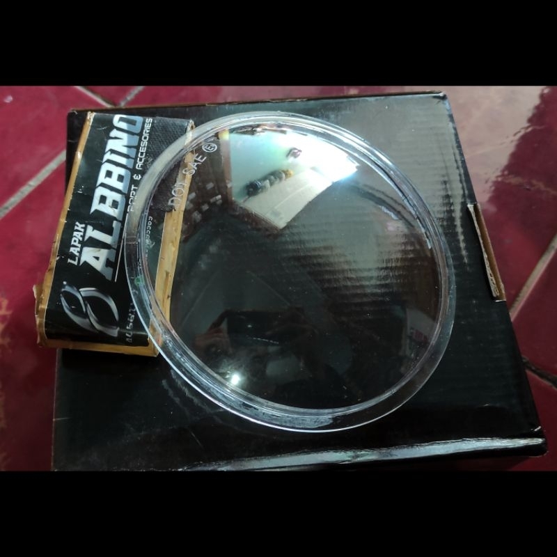 BARU_ MIKA DAYMAKER 5,75 INCH KACA LAMPU DEPAN MIKA HEADLAMP DAYMAKER DUS HITAM