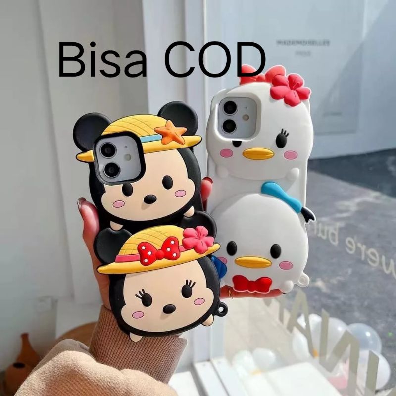 Redmi 9a 6a 6 9c Casing 3D Karakter Tsum Tsum