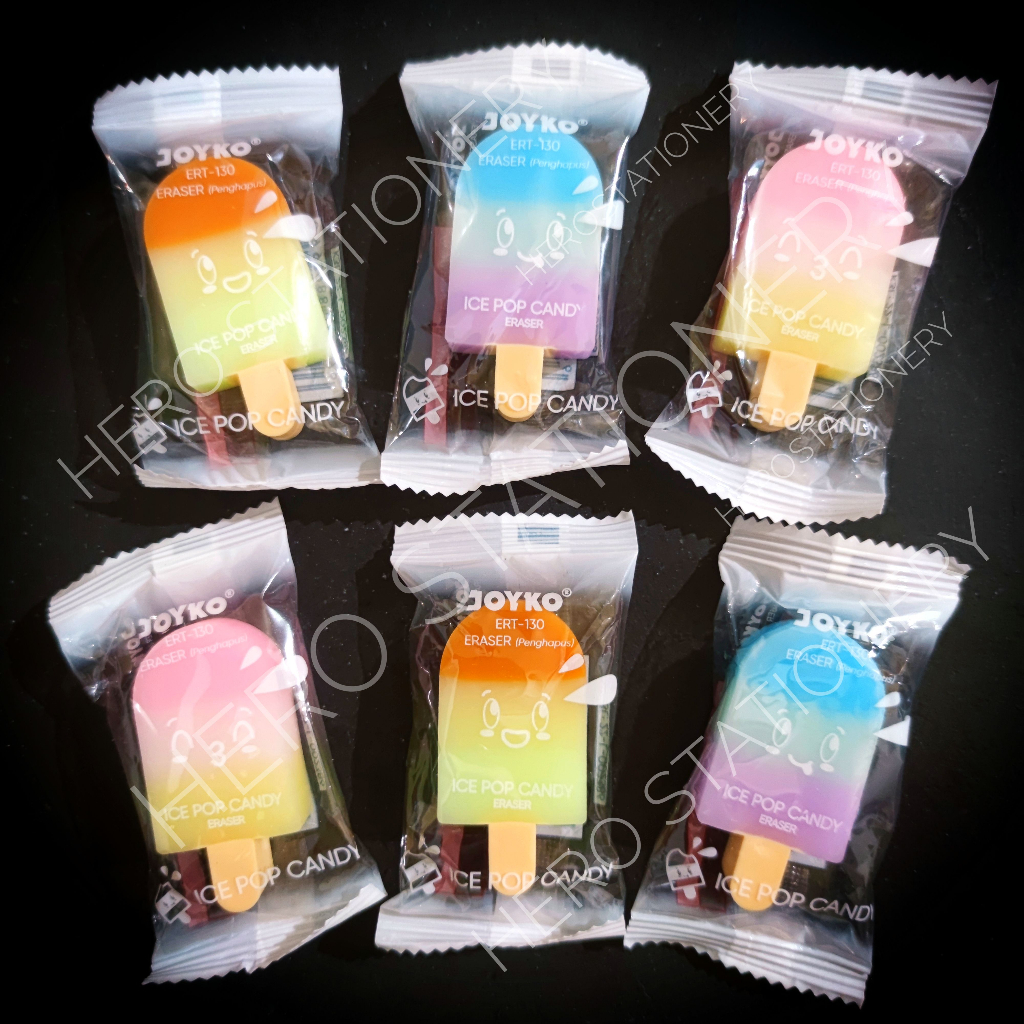 

Penghapus eraser model permen eskrim pop ice candy joyko ERT-130