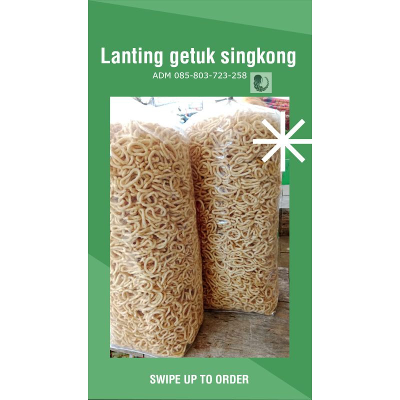 

Lanting getuk lanting singkong khas kebumen 1kg LaelShop