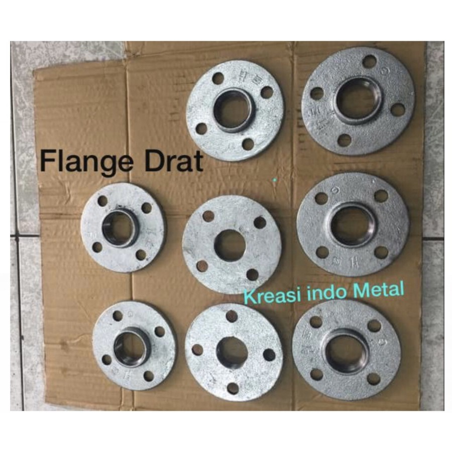 Flange Drat Galvanis 1/2 inch