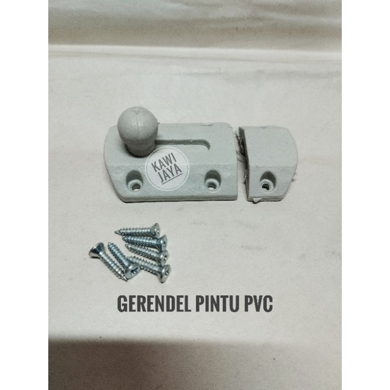 Grendel Pintu Pvc Kamar Mandi / Kunci Pintu Kamar Mandi