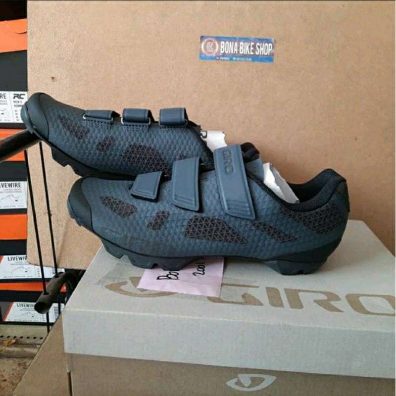Sepatu Sepeda Giro Ranger Portaro Grey - Cleat MTB Shoes XC Gravel