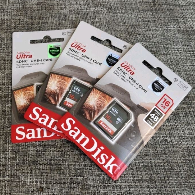 Memory Sandisk Ultra Sdhc 16GB Original Sd Card Sandisk