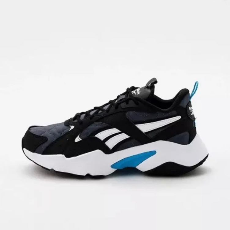 Reebok Turbo Restyle - Black / White-Blue