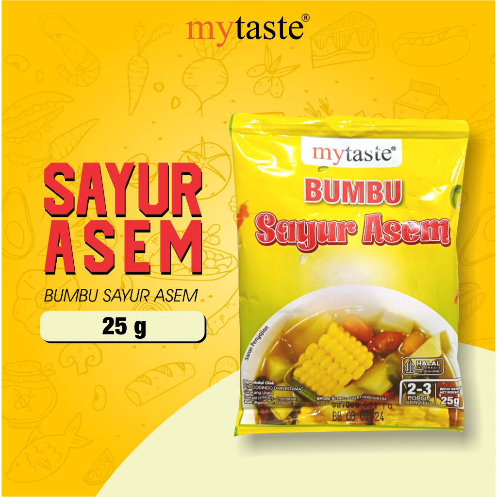 

My Taste Bumbu Sayur Asem 25gr Bumbu Sayur Asem Instan Bumbu Instan Sayur Asem Sayur Asem Jawa