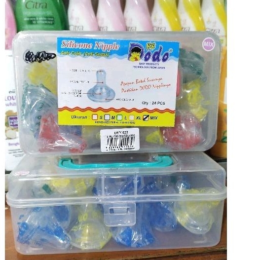 Dodo dot nipple Kepala Dot Dodo Bulat 1pcs