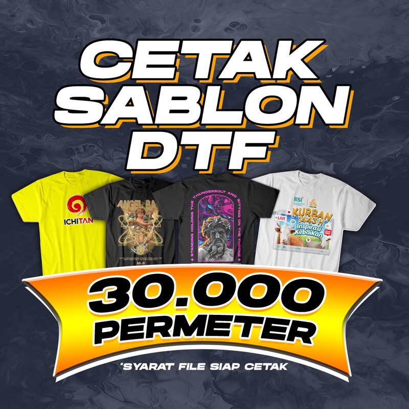 

JASA CETAK DTF PRESS STERIKA METERAN MURAH BERKUALITAS DAN CEPAT