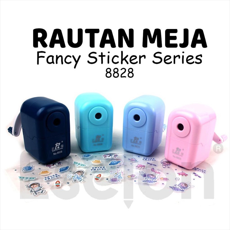 

Rautan Meja +Stiker 8828 / Rautan meja fancy