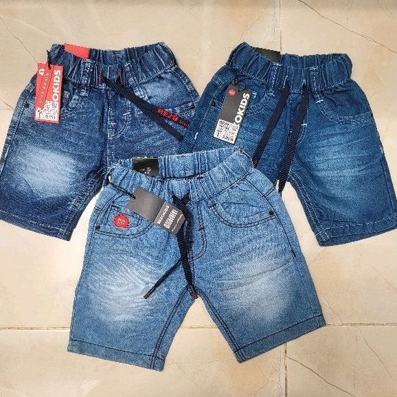 NEW Sale riject celana pendek hotpants jeans keren anak. Merk Blinker. Uk 9 sp remaja