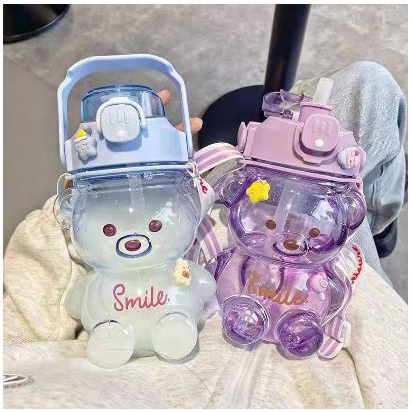 BOTOL MINUM BERUANG VIRAL 1,4 LITER FREE STIKER