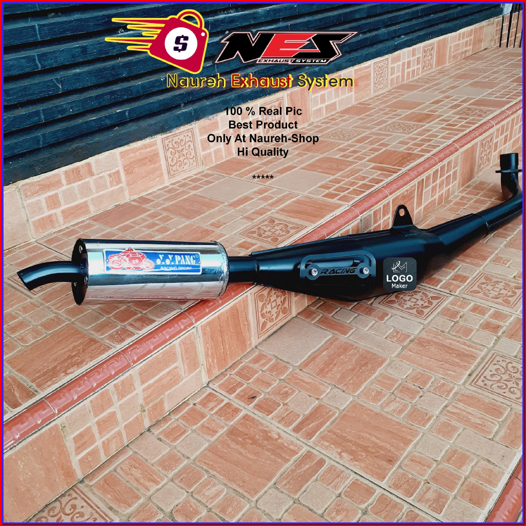 YY PANG Y110 Y100 SS1 SS2 Exhaust Standard Chamber Paip YY Pang
