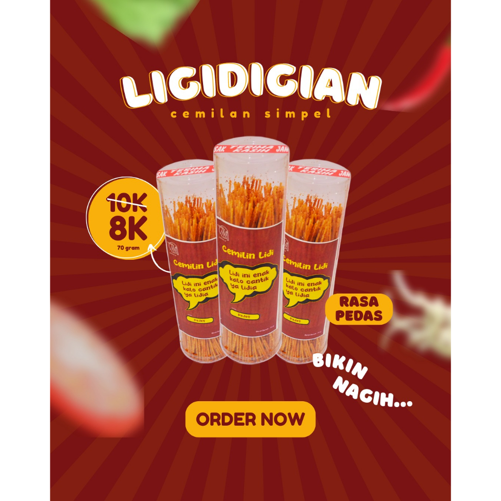 

Lidi-Lidian / Lidilidian / MIE LIDI - LIDIAN LEGENDARIS OTTIMI INDONESIA