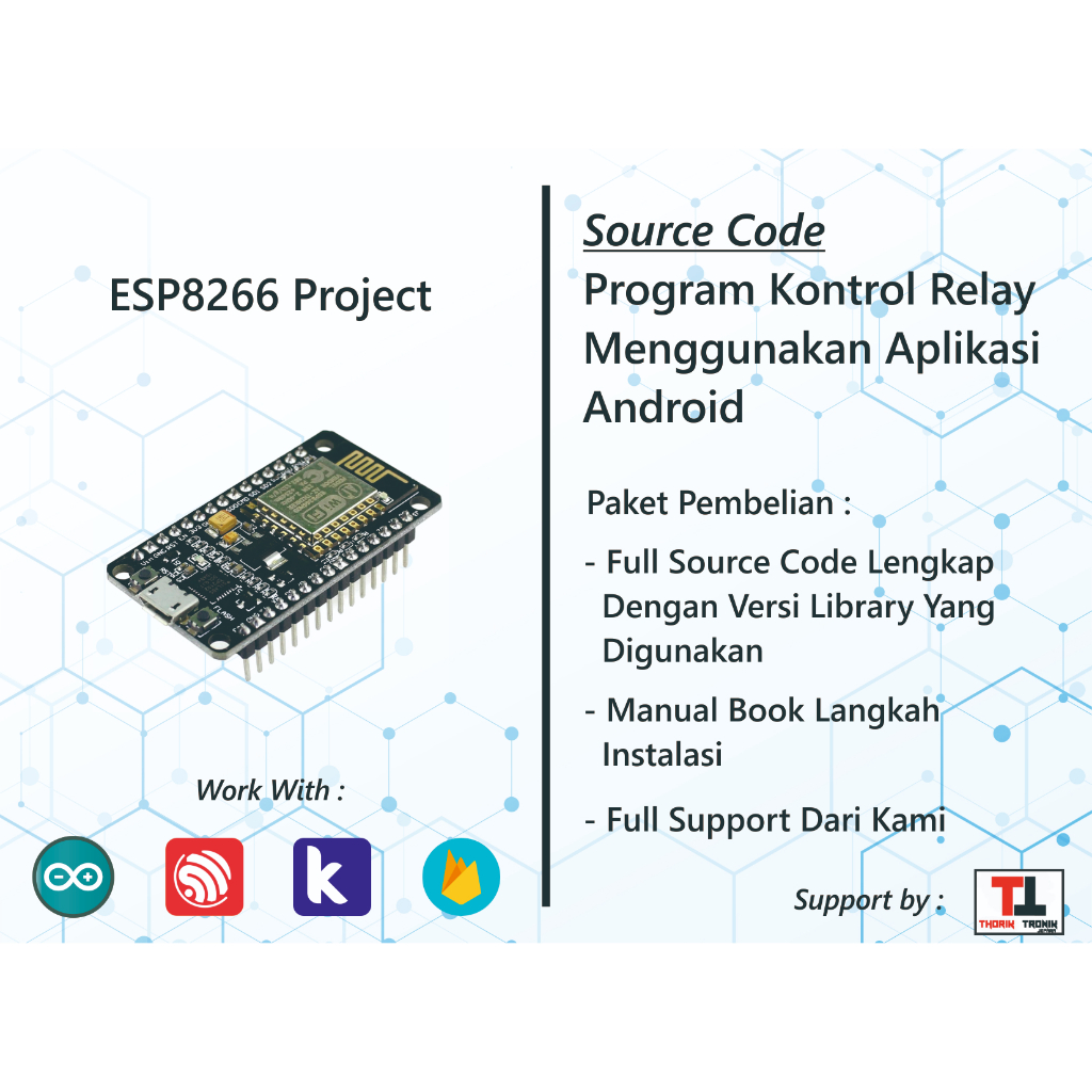 IoT Arduino Program Kontrol Relay Android