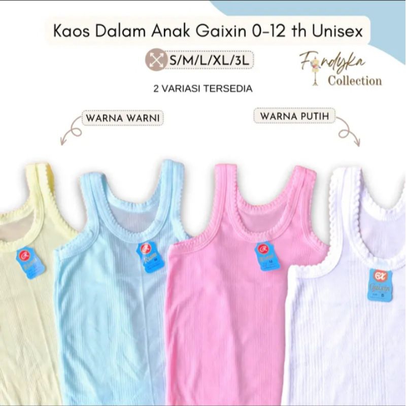 KAOS DALAM ANAK KAOS SINGLET ANAK BAJU DALAM ANAK KAOS DALAM BAYI