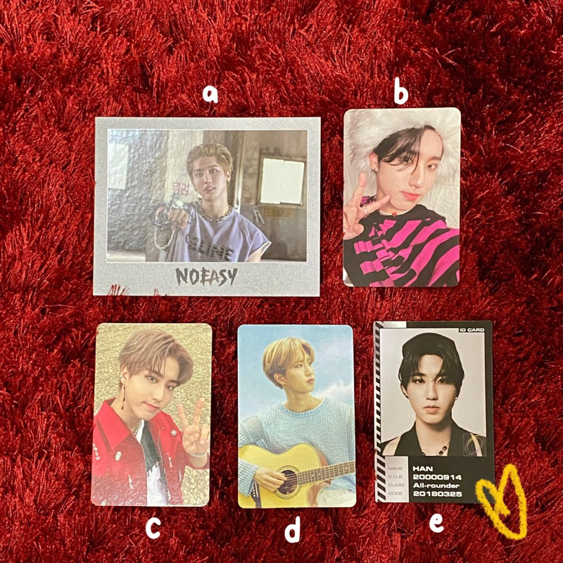 stray kidz felix pc photocard / no easy nacific