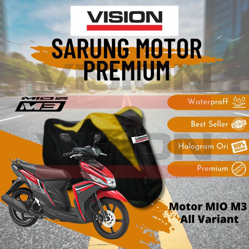 Cover Motor Mio Sarung Motor Mio Tutup motor Mio Mantel Motor Mio Pelindung Motor Mio