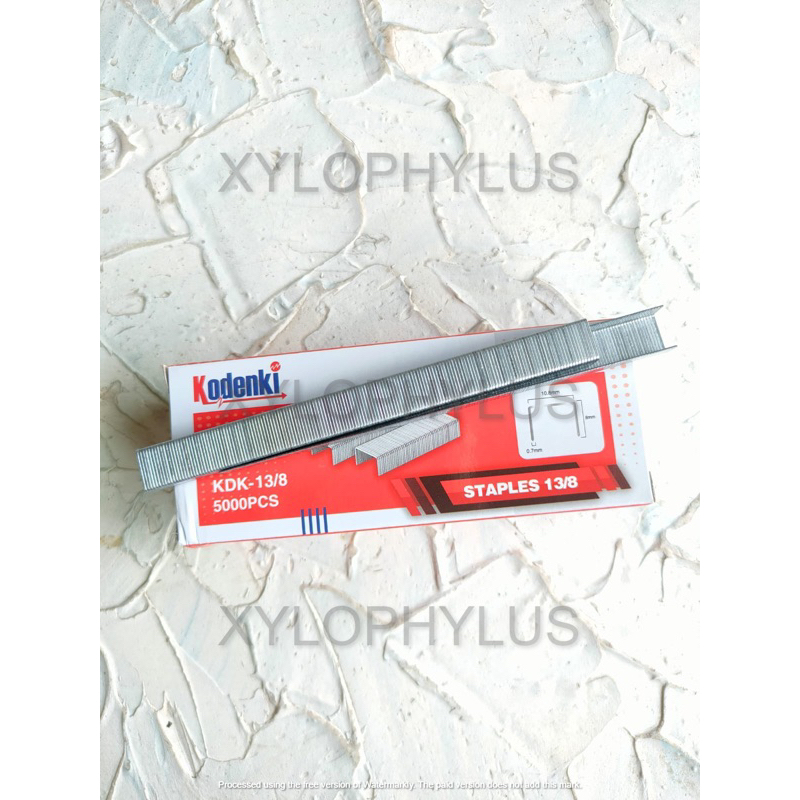 

KODENKI 13/8 Isi Refill Hekter Staples Stepler Paku Tembak 8mm R23