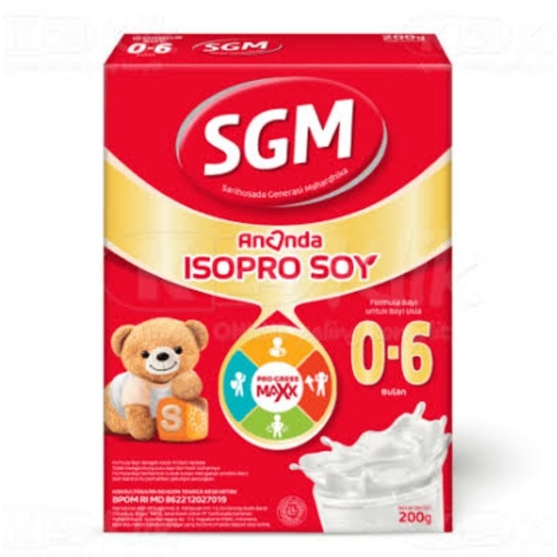 SGM ANANDA SOYA 0-6 bulan 200gr