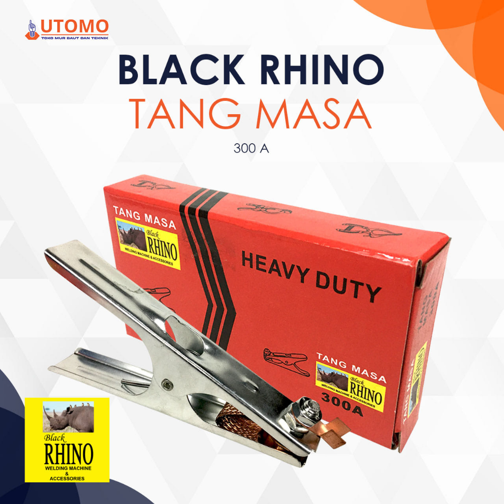 TANG MASA 300A RHINO - STANG MASSA 300 A RHINO - JEPITAN LAS
