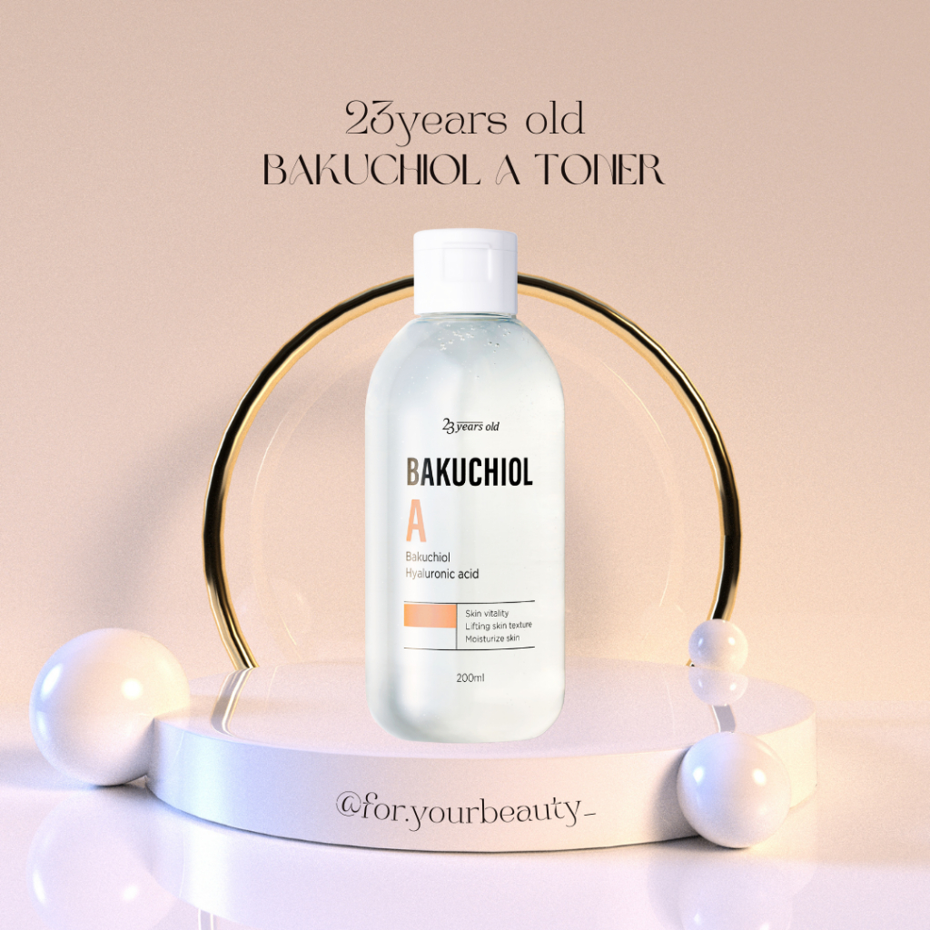 23YEARS OLD - BAKUCHIOL A TONER