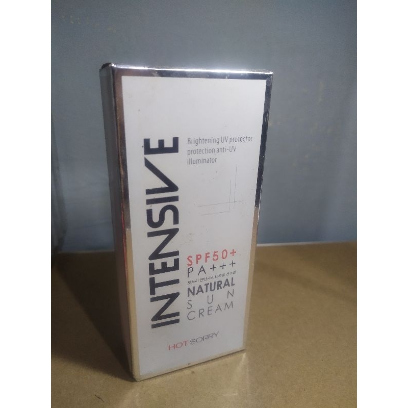 Hot Sorry Intensive Natural Sun Cream SPF 50 PA+++