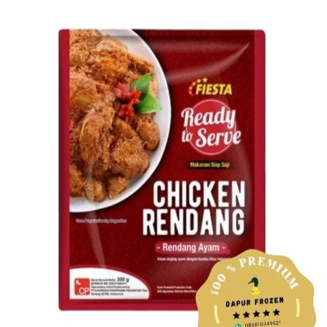 

Fiesta Ready To Serve Chicken Rendang 300 gr