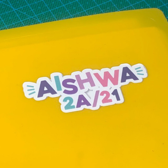

STICKER CUSTOM LABEL NAMA PALET WARNA