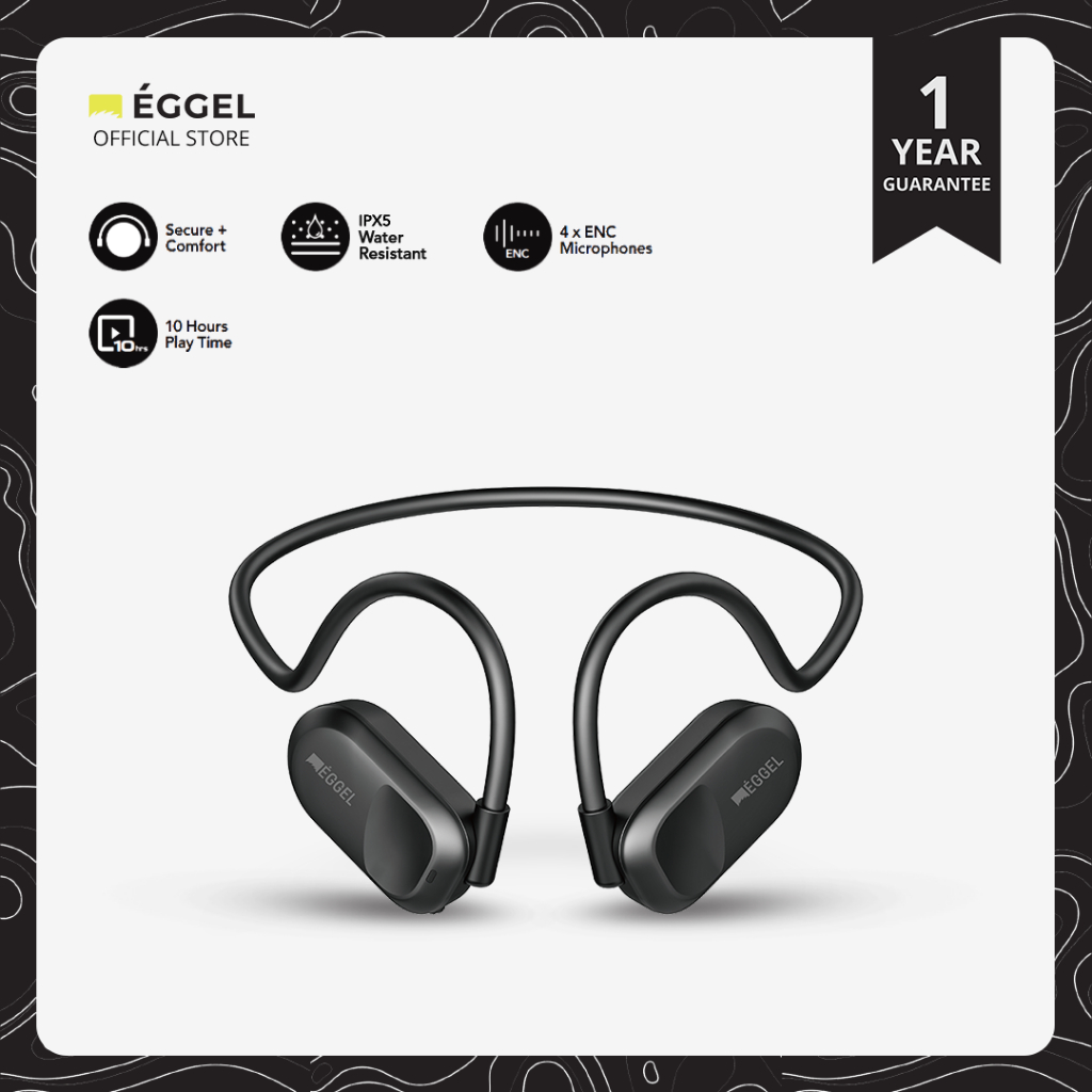 Eggel Runner Open Ear Air Conduction Sports Earphone