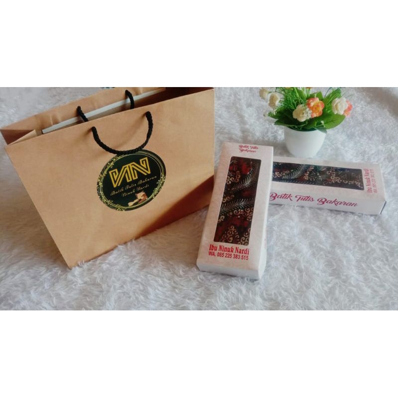 

Extra Kardus dan paperbag pembungkus kain batik