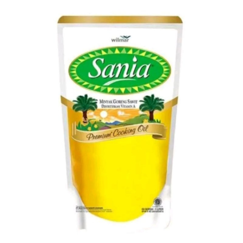 

Minyak goreng Sania 1 liter