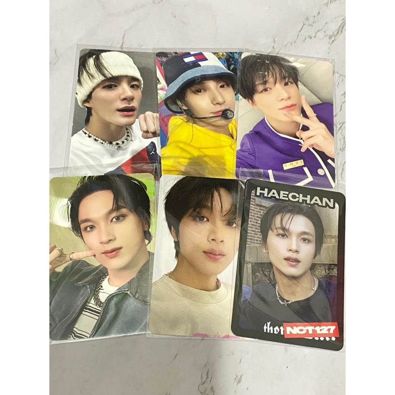 Photocard Jeno Renjun Magazine Candy Jeno SG22 Haechan Trading Card TC Ayyo Selca Konsep