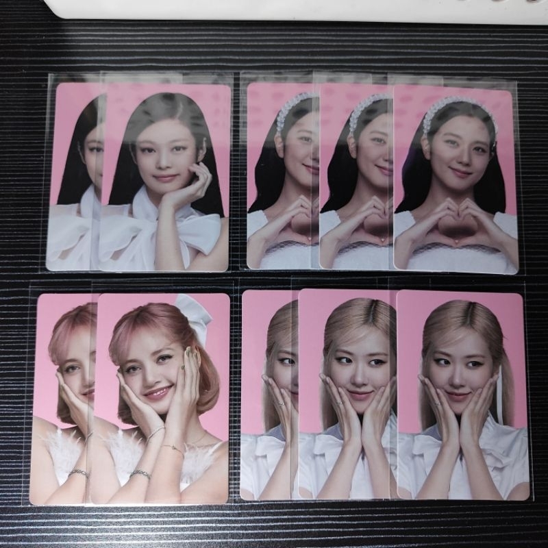 (ngabisin stok) BPTG BLACKPINK The Game YG Place Pre-Order Benefit YGP POB Photocard Jennie Lisa Ros
