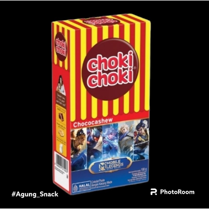 

Choki Choki Pasta Chocolate | 1 Box Isi 20 Bungkus | @ 9 gram