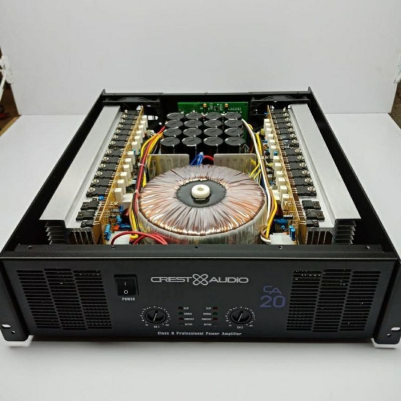 POWER AMPLI CREST AUDIO CA20 BODY PANJANG CA 20
