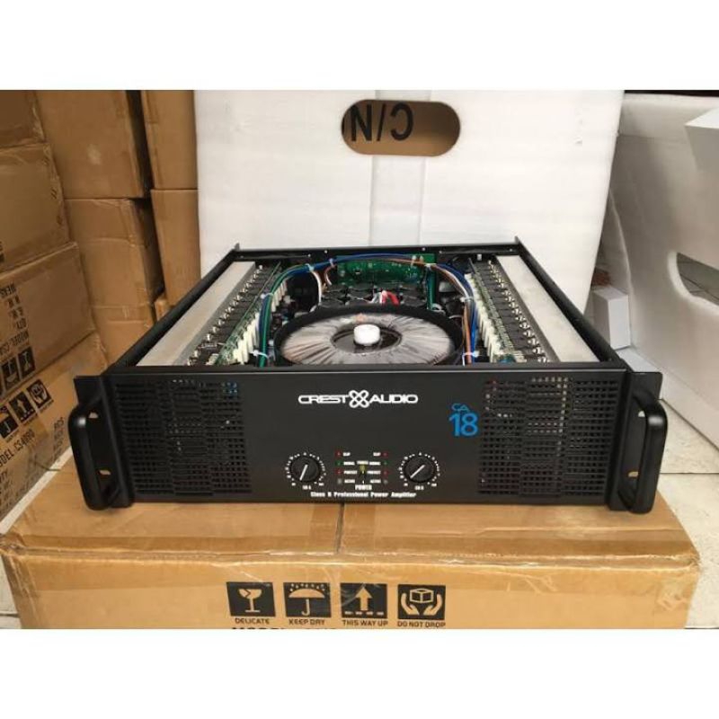 POWER AMPLI CREST AUDIO CA18 BODY PANJANG CA 18