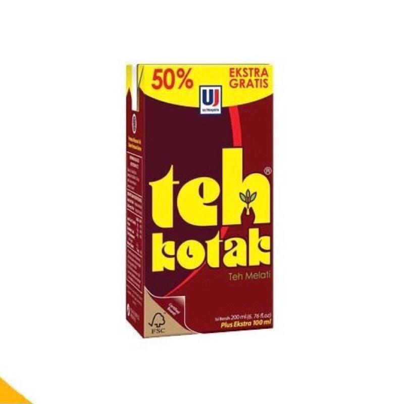 

ECERAN Teh Kotak Ultra Jaya Jasmine Melati 200ml