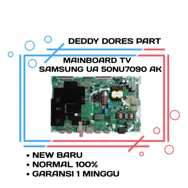 MB MOTHERBOARD MAINBOARD MESIN TV SAMSUNG UA 50NU7090