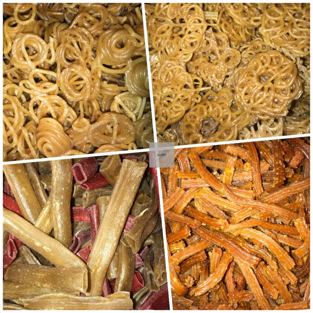 

Murah Kerupuk Mentah Aneka Varian Lengkap keong/udel, mawar singa, plompong/impala,uler / Krupuk Mentah