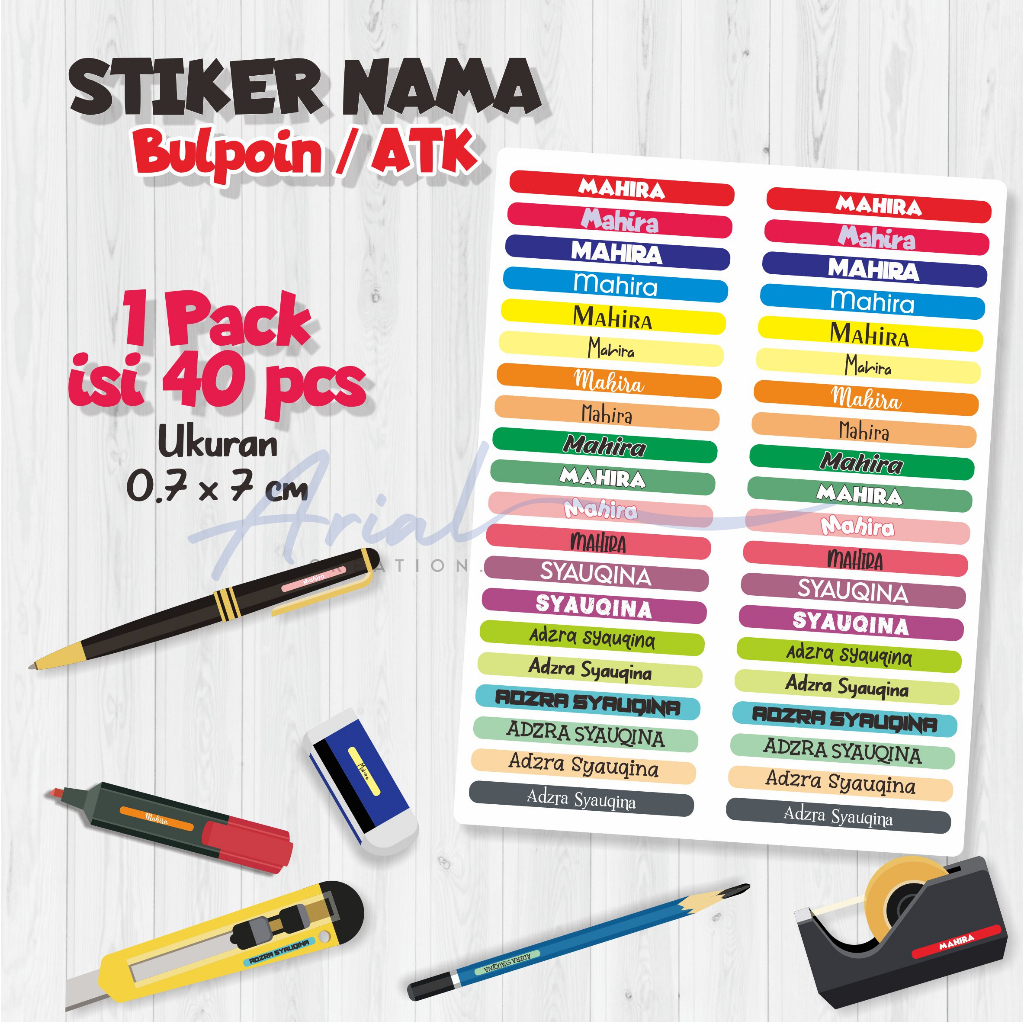 

Stiker Nama Bulpoin